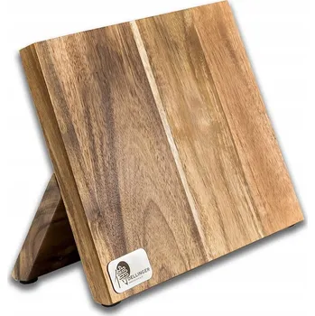 Stojan na nože Magnetický blok na nože Dellinger vyrobený z přírodního dřeva
