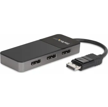 USB hub StarTech Adap StarTech 3portový DP MST Hub USB adaptér – 3 x 4K – DP 1.4