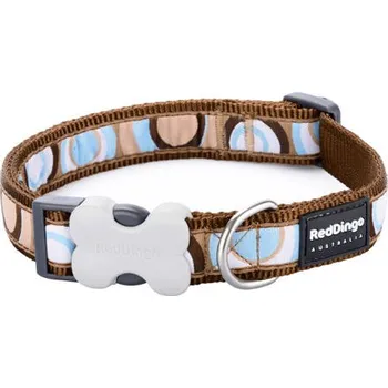 Vodítko pro psa Obojek RD 15 mm x 24-37 cm - Circadelic Brown