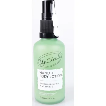 Tělové mléko UpCircle Hand+Body Lotion Hydratační mléko na tělo a ruce, 50 ml