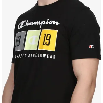 pánské tričko CHAMPION - 1919/BLACK - 2XL (Champion T-shirt Mens)