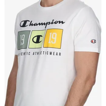 pánské tričko CHAMPION - 1919/WHITE - L (Champion T-shirt Mens)