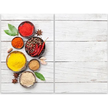 Kuchyňské prkénko Skleněná Ochranná Deska a Krájecí Prkénko | Indukce, Sporák ds-0475