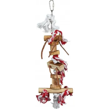 Obraz TRIXIE Dřevěná Hračka na provázku Ptáčci 35 cm