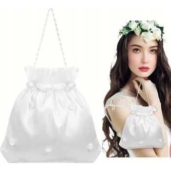 Kabelka KOMUNIJNÍ KABELKA kabelky svaté přijímání společenská dekorace svaté přijímání bílá