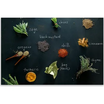 Kuchyňské prkénko Skleněná Ochranná Deska a Krájecí Prkénko | Indukce, Sporák ds-0392