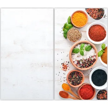 Kuchyňské prkénko Skleněná Ochranná Deska a Krájecí Prkénko | Indukce, Sporák ds-0551