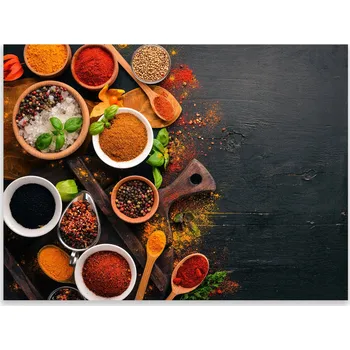 Kuchyňské prkénko Skleněná Ochranná Deska a Krájecí Prkénko | Indukce, Sporák ds-0549