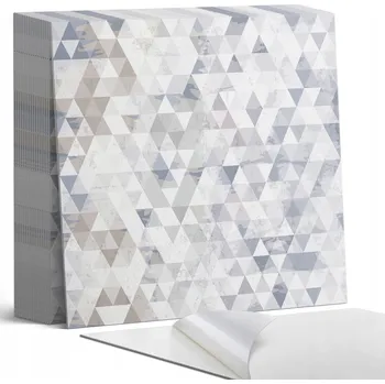 Dlažba Dekorativní vinylové dlaždice Geometrický vzor trojúhelníků 20 ks 20x20 cm