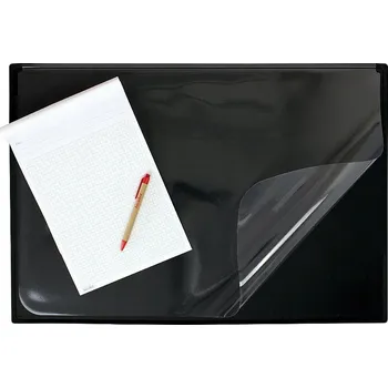 Psací stůl Podložka na psací stůl Biurfol černá s ochrannou fólií 65x45 cm