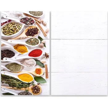 Kuchyňské prkénko Skleněná Ochranná Deska a Krájecí Prkénko | Indukce, Sporák ds-0428