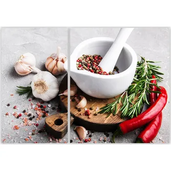 Kuchyňské prkénko Skleněná Ochranná Deska a Krájecí Prkénko | Indukce, Sporák ds-0078