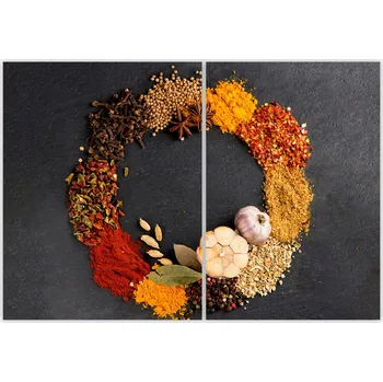 Kuchyňské prkénko Skleněná Ochranná Deska a Krájecí Prkénko | Indukce, Sporák ds-0545