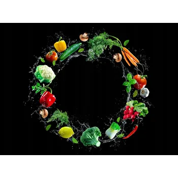 Kuchyňské prkénko Skleněná Ochranná Deska a Krájecí Prkénko | Indukce, Sporák ds-0174