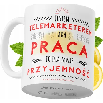 Hrnek Polidraw Hrnek Polidraw Pro Telemarketéra jako Dárek, keramika, 330 ml