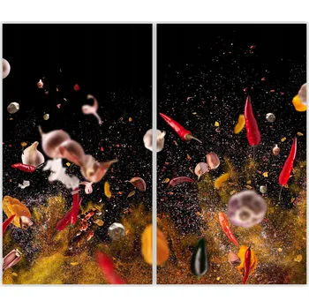 Kuchyňské prkénko Skleněná Ochranná Deska a Krájecí Prkénko | Indukce, Sporák ds-0109