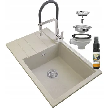 Granitový dřez Jednokomorový dřez Granitan granit béžový