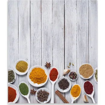 Kuchyňské prkénko Skleněná Ochranná Deska a Krájecí Prkénko | Indukce, Sporák ds-0377