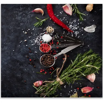 Kuchyňské prkénko Skleněná Ochranná Deska a Krájecí Prkénko | Indukce, Sporák ds-0403