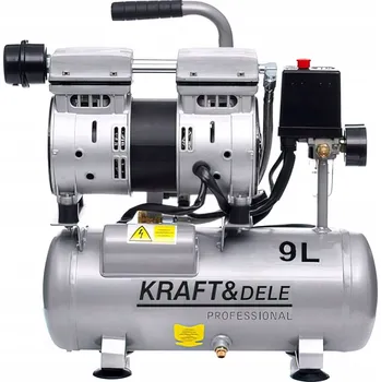 Kompresor Bezolejový kompresor Kraft&Dele KD1384 9 l, 8 bar