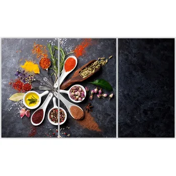 Kuchyňské prkénko Skleněná Ochranná Deska a Krájecí Prkénko | Indukce, Sporák ds-0404