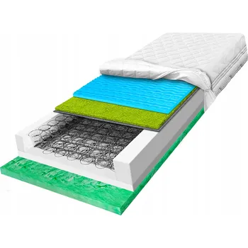 Matrace Matrace s taštičkovými pružinami MATERACE Z GÓR 160 x 200 x 23 cm H3 , H4