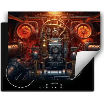 Obraz Ochranná podložka na indukční varnou desku dekorativní, rolovací do kuchyně, potisk 70x52 wm0326