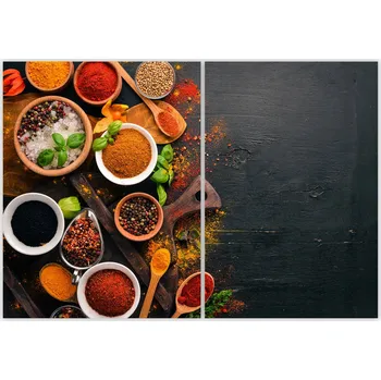 Kuchyňské prkénko Skleněná Ochranná Deska a Krájecí Prkénko | Indukce, Sporák ds-0549