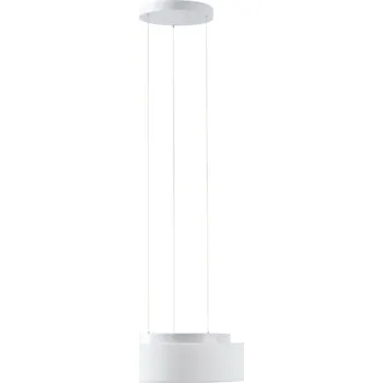OSMONT ERI71685 ERIS LE2 závěsné skleněné svítidlo bílá IP40 3000/4000 K 13W LED