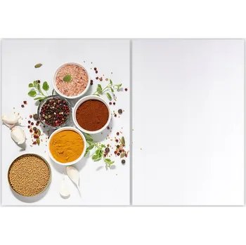 Kuchyňské prkénko Skleněná Ochranná Deska a Krájecí Prkénko | Indukce, Sporák ds-0141