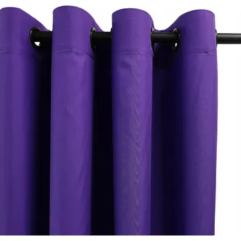Obraz ZÁCLONY DO OBÝVÁKU NA KOLEČKÁCH 140x385 FIALOVÉ PANAMA NA MÍRU