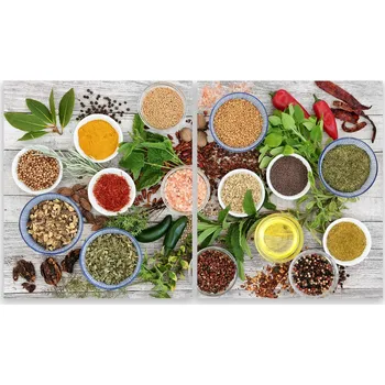 Kuchyňské prkénko Skleněná Ochranná Deska a Krájecí Prkénko | Indukce, Sporák ds-0490