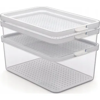 Dóza na potraviny Nádoby do lednice CAUMA 1x 1,3 l + 1x 2,6 l + 1x 4,65 l