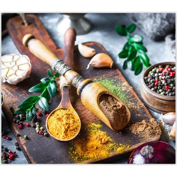 Kuchyňské prkénko Skleněná Ochranná Deska a Krájecí Prkénko | Indukce, Sporák ds-0562