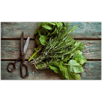 Kuchyňské prkénko Skleněná Ochranná Deska a Krájecí Prkénko | Indukce, Sporák ds-0379