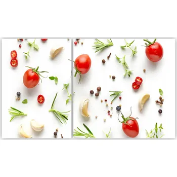 Kuchyňské prkénko Skleněná Ochranná Deska a Krájecí Prkénko | Indukce, Sporák ds-0527