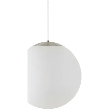 OSMONT ADR62228 ADRIA S4 HP závěsné skleněné svítidlo nerez broušená / bílá IP40 3000 K 59W LED