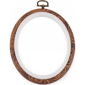 Ramkotamborek na vyšívání plast 1 ks 13,5 cm