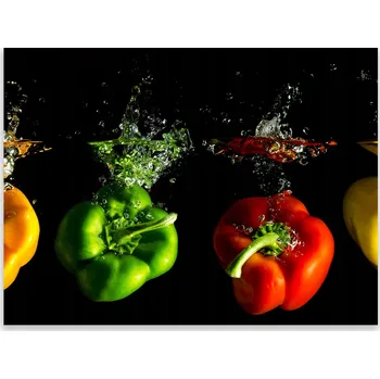 Kuchyňské prkénko Skleněná Ochranná Deska a Krájecí Prkénko | Indukce, Sporák ds-0356