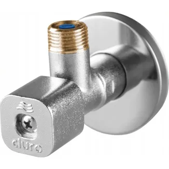 Ventil Rohový ventil pro pračku a myčku Duro 3/4'' Mosazný s ochranou proti vodnímu kameni a filtrem