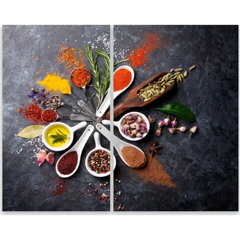 Kuchyňské prkénko Skleněná Ochranná Deska a Krájecí Prkénko | Indukce, Sporák ds-0404