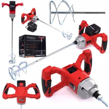 Míchadlo AKUMULÁTOROVÉ MÍCHADLO 20V 4AH NA BARVY, OMÍTKY A MALTY