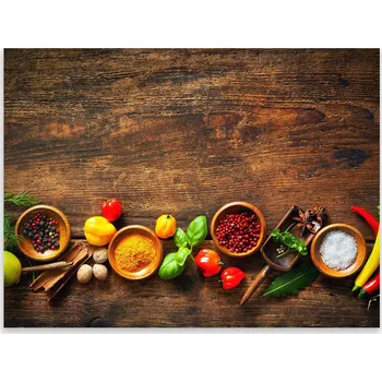 Kuchyňské prkénko Skleněná Ochranná Deska a Krájecí Prkénko | Indukce, Sporák ds-0447