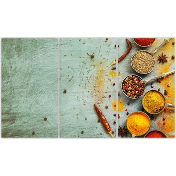 Kuchyňské prkénko Skleněná Ochranná Deska a Krájecí Prkénko | Indukce, Sporák ds-0481