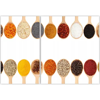 Kuchyňské prkénko Skleněná Ochranná Deska a Krájecí Prkénko | Indukce, Sporák ds-0353