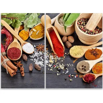 Kuchyňské prkénko Skleněná Ochranná Deska a Krájecí Prkénko | Indukce, Sporák ds-0051