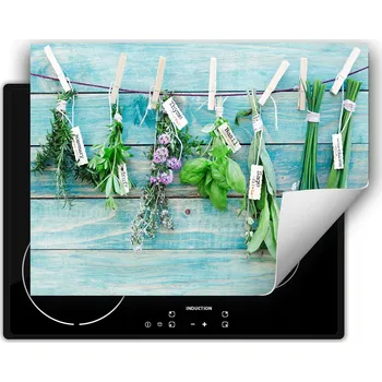 Obraz Ochranná podložka pod indukční varnou desku dekorativní rolovací do kuchyně potisk 80x52 wm0354
