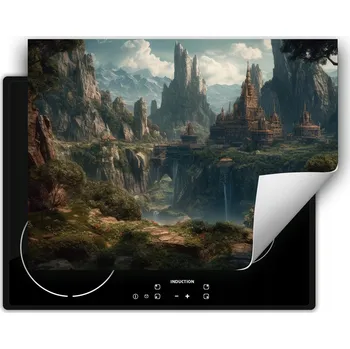 Obraz Ochranná podložka na indukci dekorativní, rolovací do kuchyně, potisk 70x52 wm0222