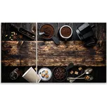 Skleněná Ochranná Deska a Krájecí Prkénko | Indukce, Sporák ds-0026