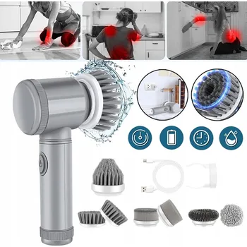 Péče o chrup Elektrický čisticí kartáč s 5 vyměnitelnými hlavicemi